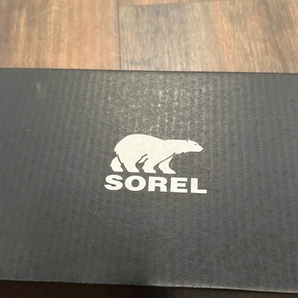 Sorel Youth Nakiska Slide II in Ceramic and Tan youth 4 or women 6 - Picture 6 of 7